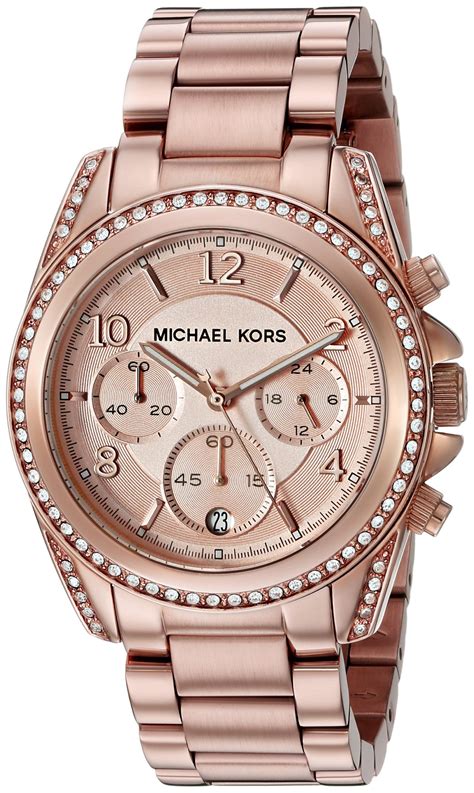 michael kors rose gold horloge|Michael Kors mini rose gold.